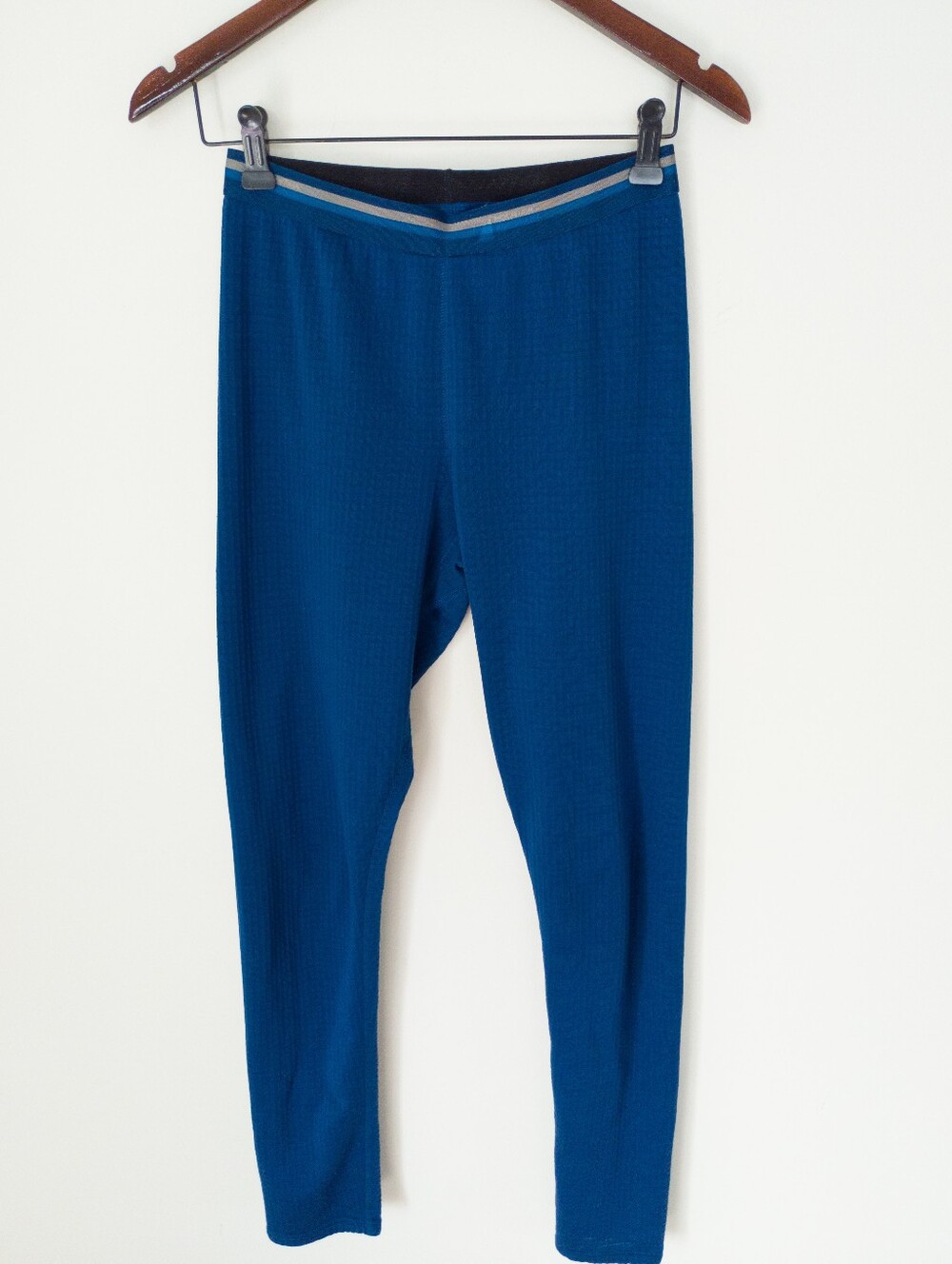 MEC Youth Size 16 T2 Polartec Power Dry Base Layer Leggings Blue